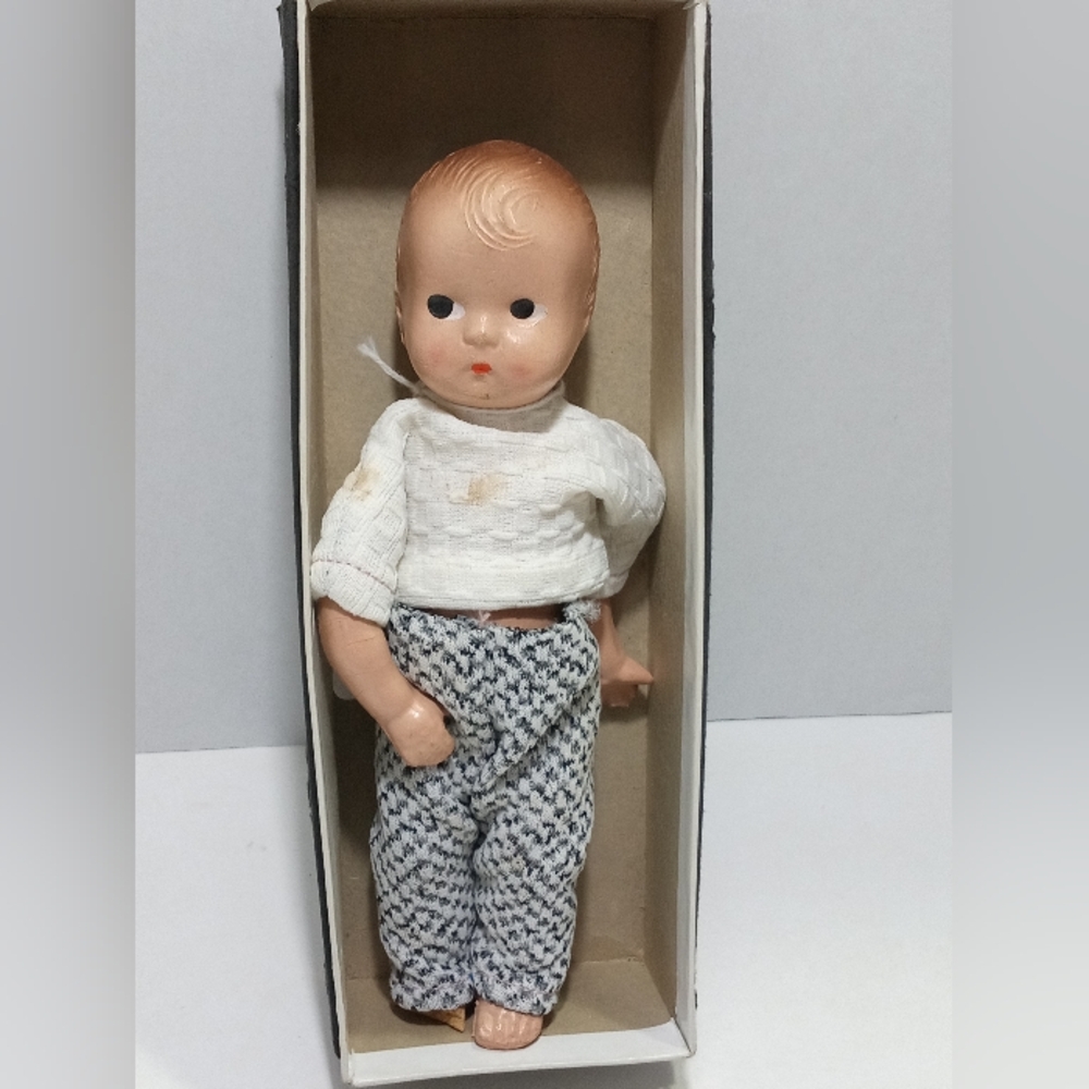 Vintage Composition Doll Antique Toy Collectible